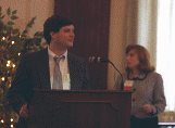 Gotta say a few words while I get my diploma at the RSVP luncheon